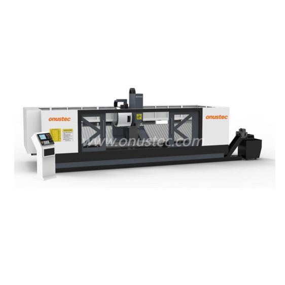 Profil métallique à 4 axes BT40 CNC Centre d'usinage