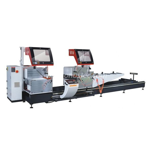 Scie à onglet double CNC en aluminium de haute précision à 45 degrés