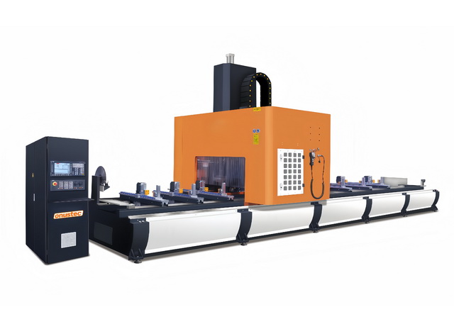 Centre d\'usinage de profils CNC 5 axes haut de gamme Onustec