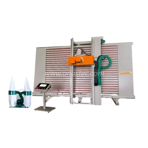 Scie &agrave; panneaux verticale CNC en aluminium ACP