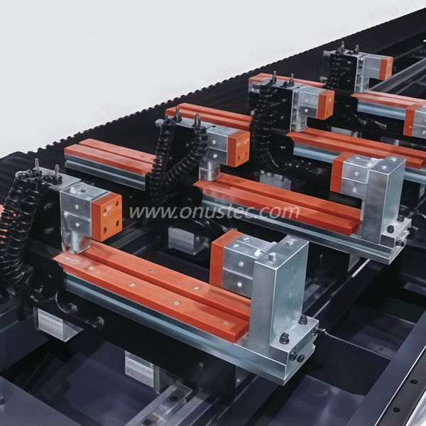 Fasade murale en aluminium à 4 axes