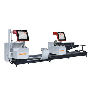 Grande scie à onglet double CNC de haute précision à 45 degrés