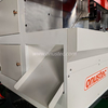 Grande scie &agrave; onglet double CNC de haute pr&eacute;cision &agrave; 45 degr&eacute;s